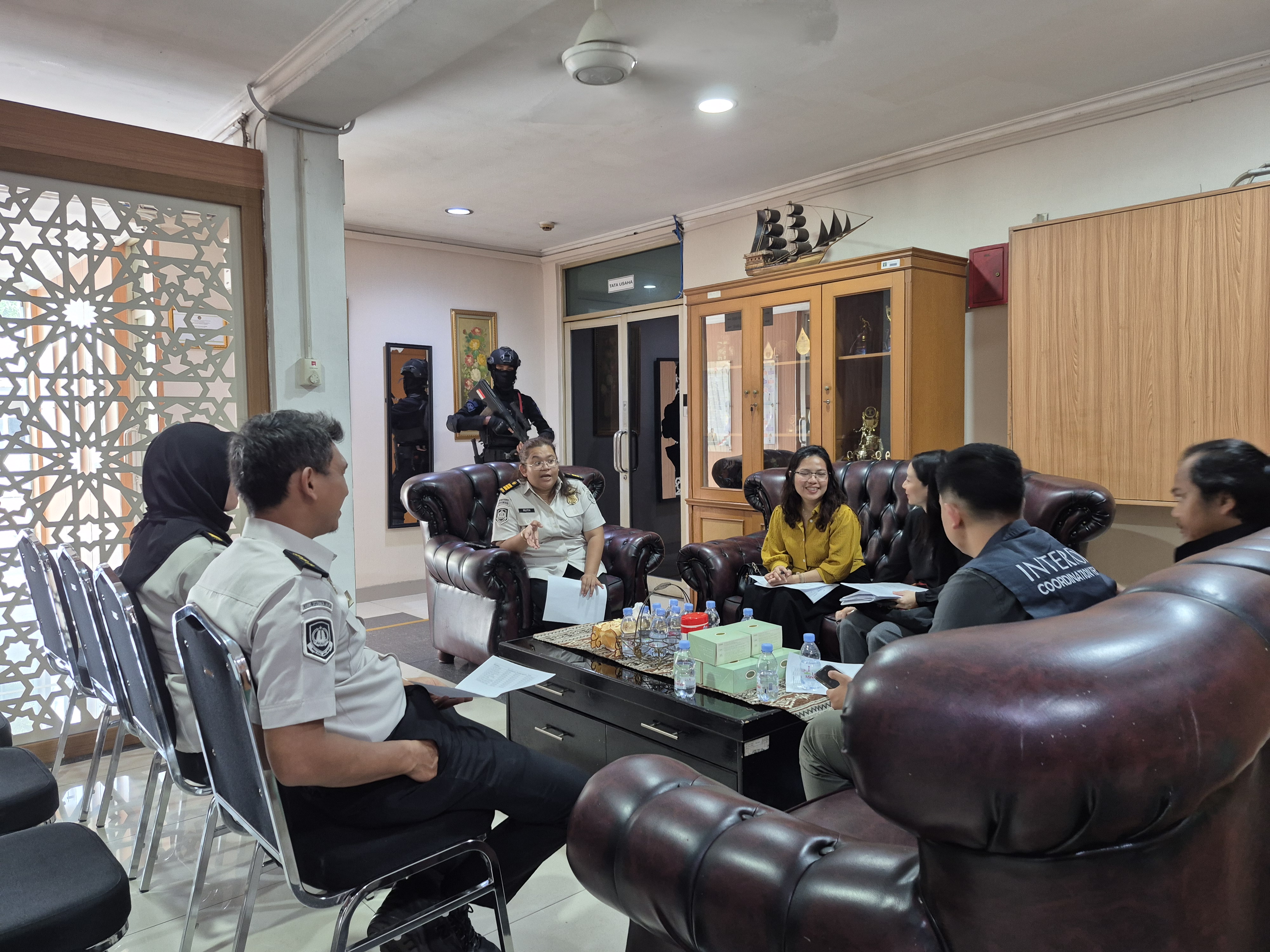 Kunjungan kekonsuleran dari perwakilan Kedutaan Besar Republik Persatuan Myanmar bersama Interpol Divisi Hubungan Internasional (Divhubinter) Polri di Rumah Detensi Imigrasi Jakarta